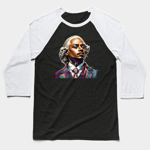 Dave Chappelle Washington Baseball T-Shirt by Pop Laris Manis